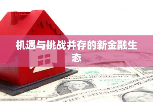 康马机遇与挑战并存的新金融生态