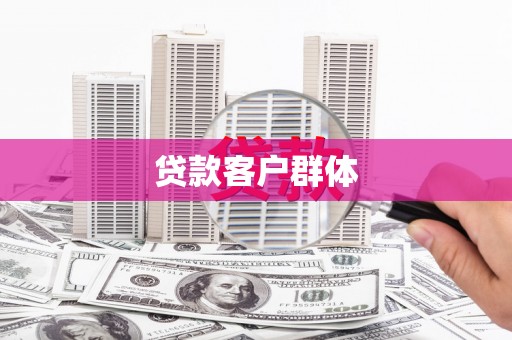 康马贷款客户群体