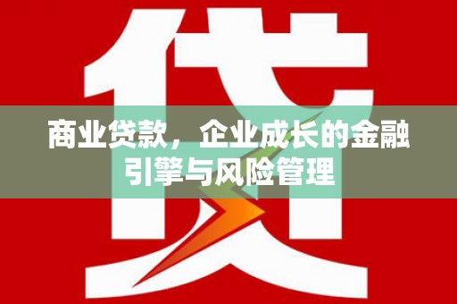 康马商业贷款，企业成长的金融引擎与风险管理