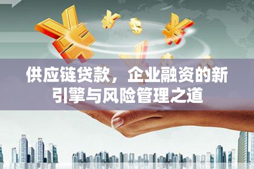康马供应链贷款，企业融资的新引擎与风险管理之道