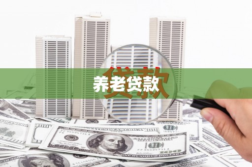 康马养老贷款
