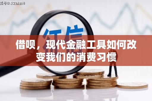 康马借呗，现代金融工具如何改变我们的消费习惯