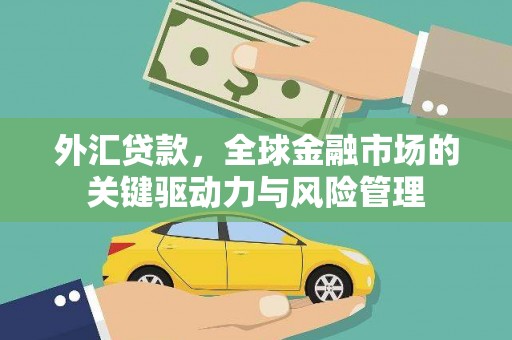 康马外汇贷款，全球金融市场的关键驱动力与风险管理