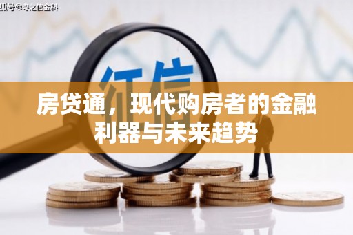 康马房贷通，现代购房者的金融利器与未来趋势
