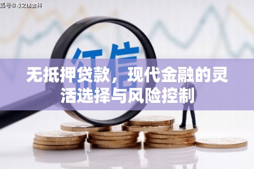康马无抵押贷款，现代金融的灵活选择与风险控制
