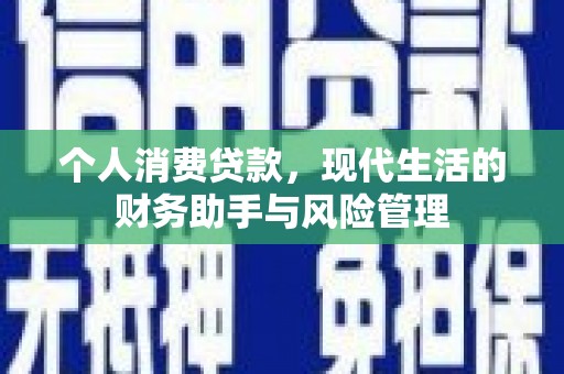 康马个人消费贷款，现代生活的财务助手与风险管理