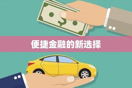 康马便捷金融的新选择
