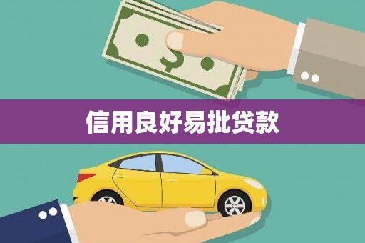 康马信用良好易批贷款