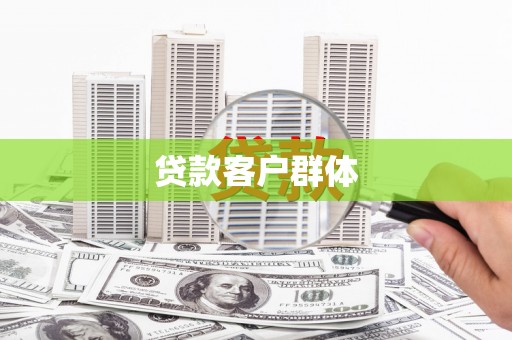 康马贷款客户群体