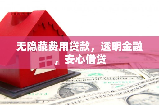 康马无隐藏费用贷款，透明金融，安心借贷