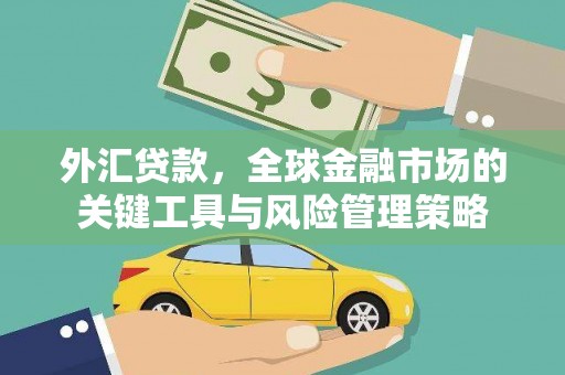 康马外汇贷款，全球金融市场的关键工具与风险管理策略
