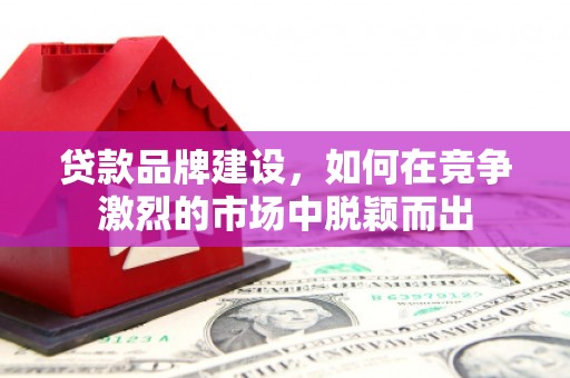康马贷款品牌建设，如何在竞争激烈的市场中脱颖而出