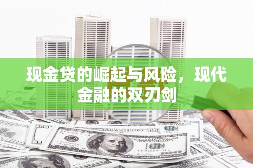 康马现金贷的崛起与风险，现代金融的双刃剑