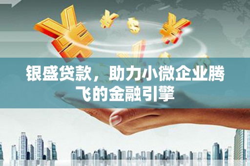 康马银盛贷款，助力小微企业腾飞的金融引擎