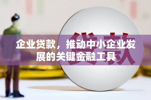 康马企业贷款，推动中小企业发展的关键金融工具
