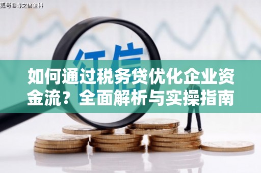 康马如何通过税务贷优化企业资金流？全面解析与实操指南