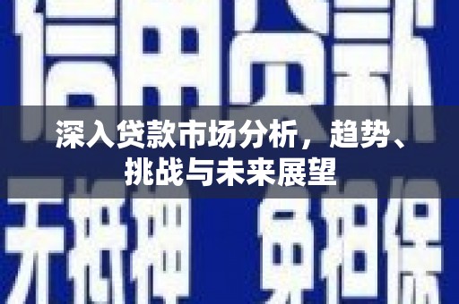 康马深入贷款市场分析，趋势、挑战与未来展望