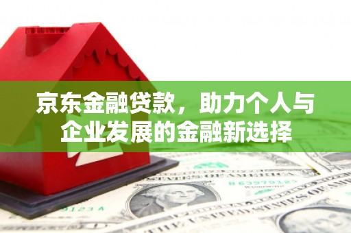 康马京东金融贷款，助力个人与企业发展的金融新选择
