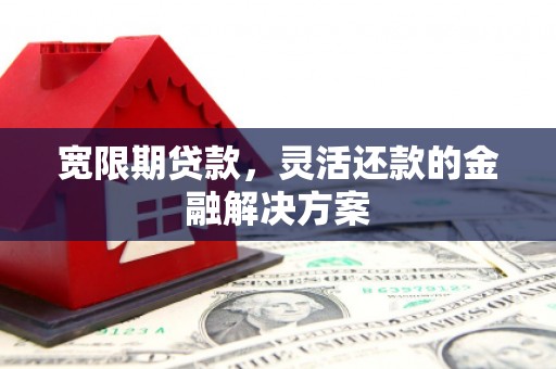 康马宽限期贷款，灵活还款的金融解决方案