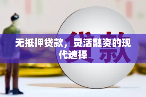 康马无抵押贷款，灵活融资的现代选择