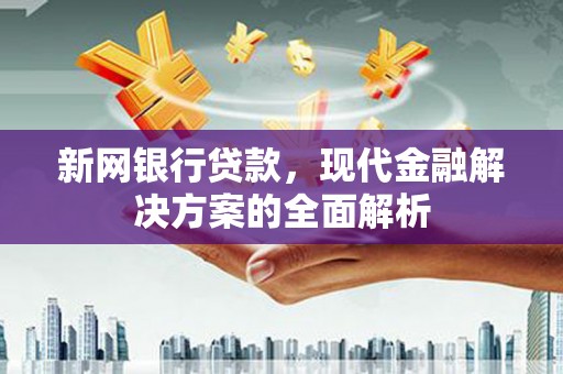 康马新网银行贷款，现代金融解决方案的全面解析