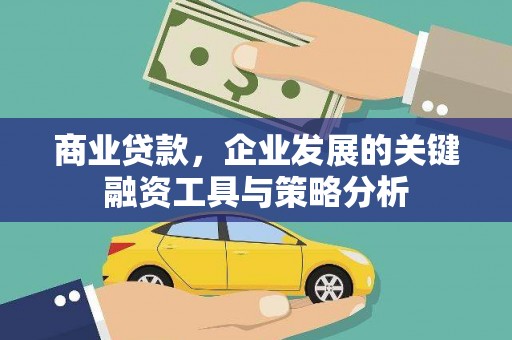 康马商业贷款，企业发展的关键融资工具与策略分析