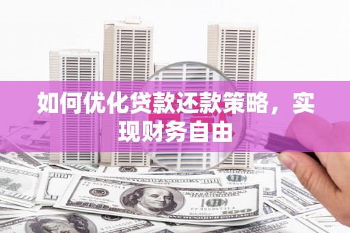康马如何优化贷款还款策略，实现财务自由