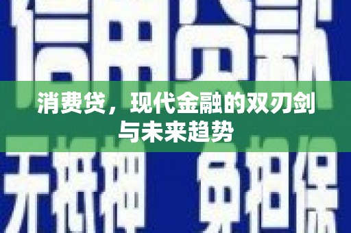 康马消费贷，现代金融的双刃剑与未来趋势