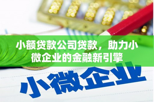 康马小额贷款公司贷款，助力小微企业的金融新引擎