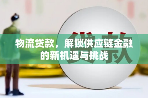 康马物流贷款，解锁供应链金融的新机遇与挑战