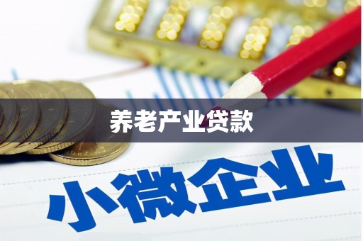 康马养老产业贷款