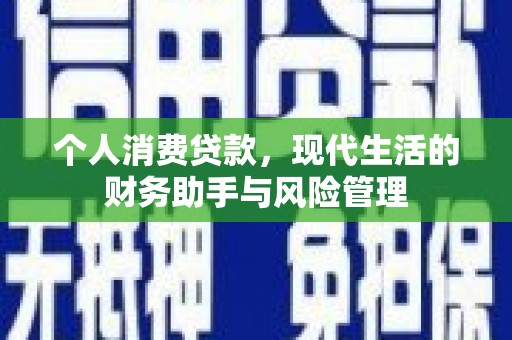 康马个人消费贷款，现代生活的财务助手与风险管理
