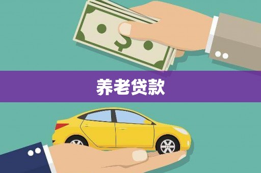 康马养老贷款