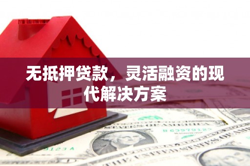 康马无抵押贷款，灵活融资的现代解决方案