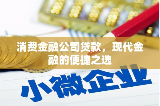 康马消费金融公司贷款，现代金融的便捷之选