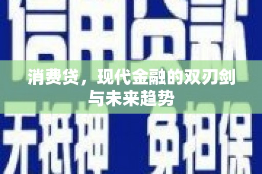 康马消费贷，现代金融的双刃剑与未来趋势