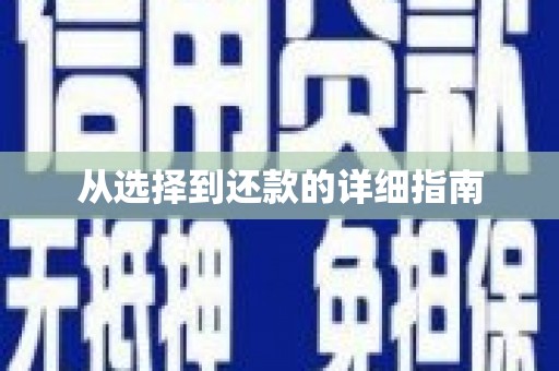 康马从选择到还款的详细指南