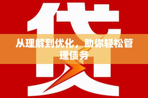 康马从理解到优化，助你轻松管理债务