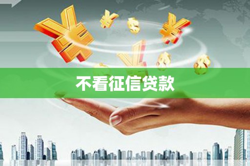 康马不看征信贷款