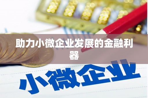康马助力小微企业发展的金融利器